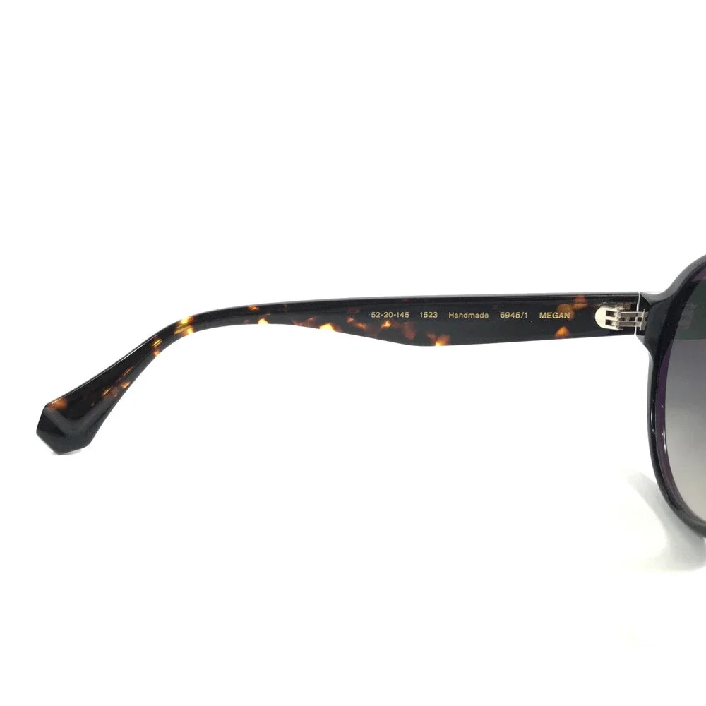 Gigi Studios Sunglasses MEGAN 6945/9 Black Brown Tortoise Gradient Brown Lenses Gigi Studios Maen Sunglasses – Elegant Designer Frame main image 3